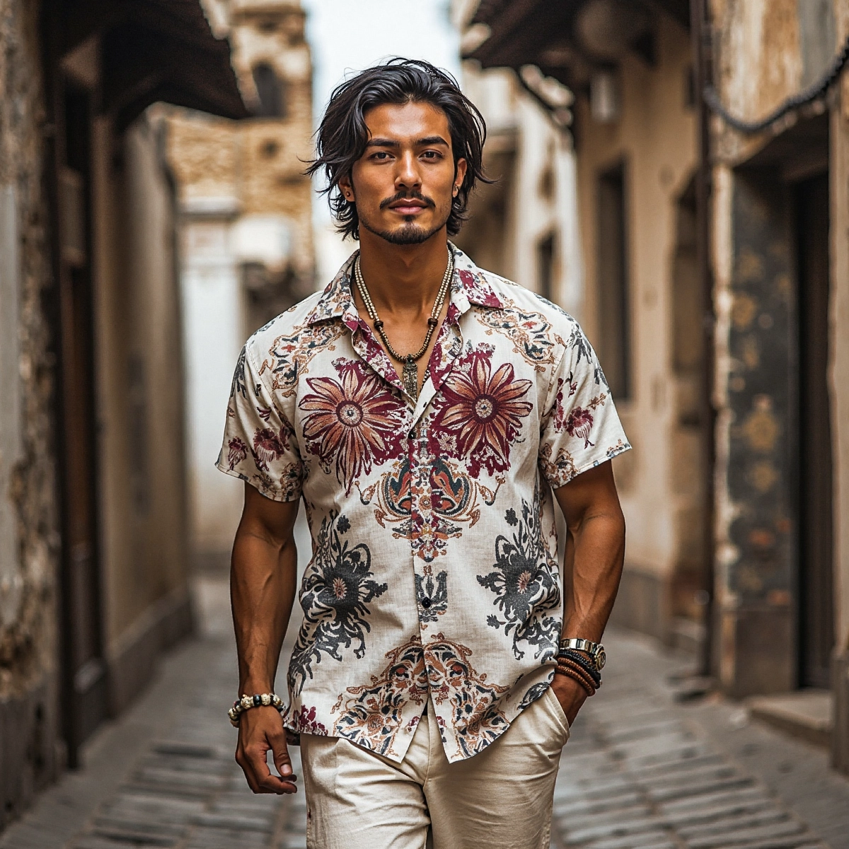 Finely Styled Shirt with a Classic Vintage Look