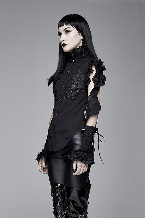 Classic Vintage Blouse with a Flattering Fit