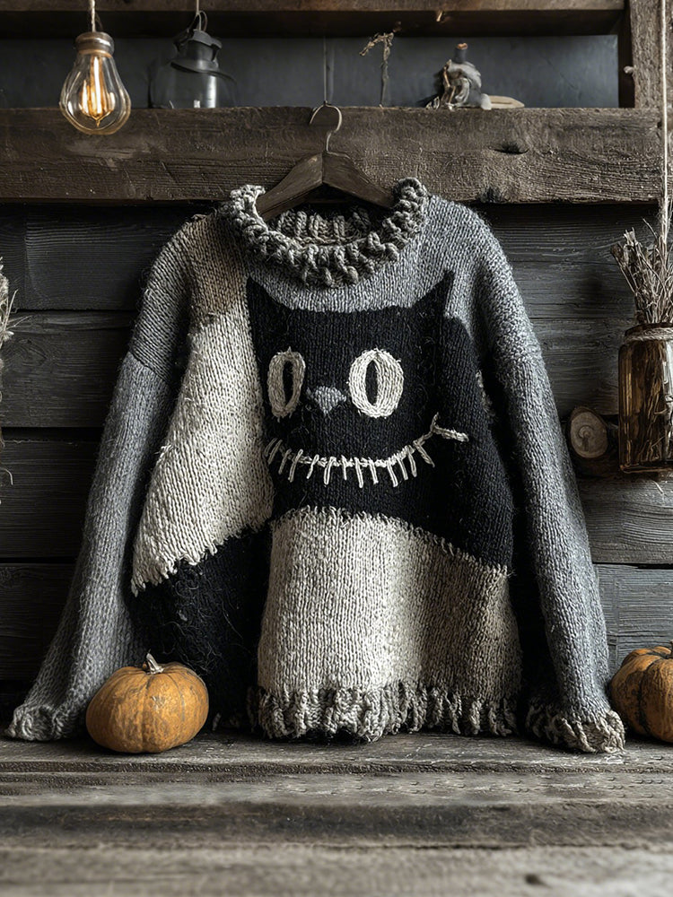 Subtly Elegant Sweater with a Refined Vintage Look