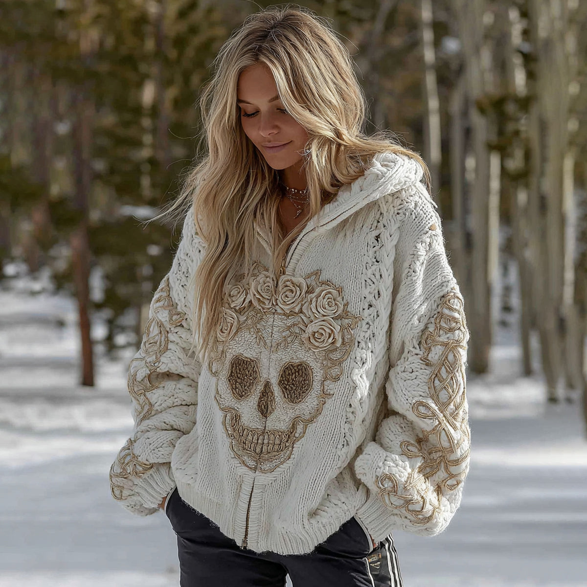 Classic Vintage Cardigan with a Flattering Fit