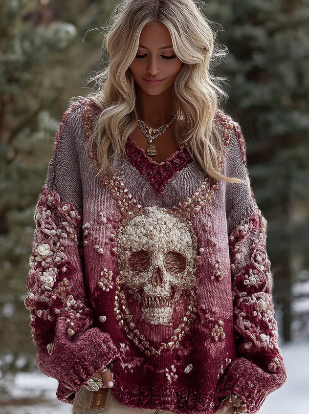 Classic Vintage Sweater with a Flattering Fit