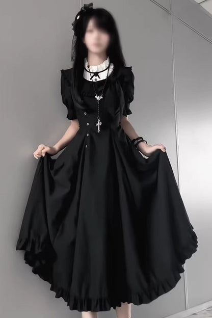 Subtly Elegant Dress with a Refined Vintage Look