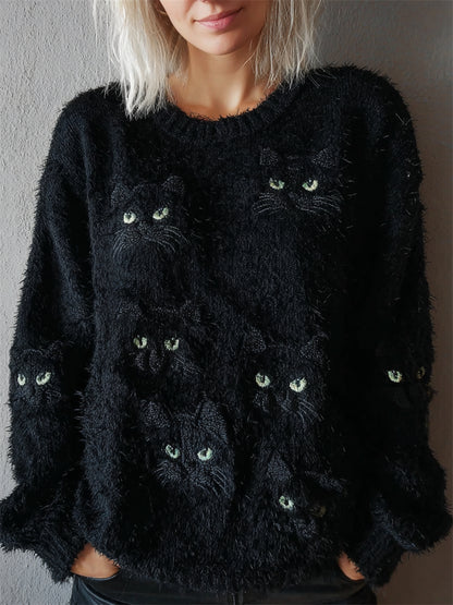 Finely Styled Sweater with a Classic Vintage Look