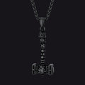 Thor's Hammer Mjolnir Necklace Viking Charm for