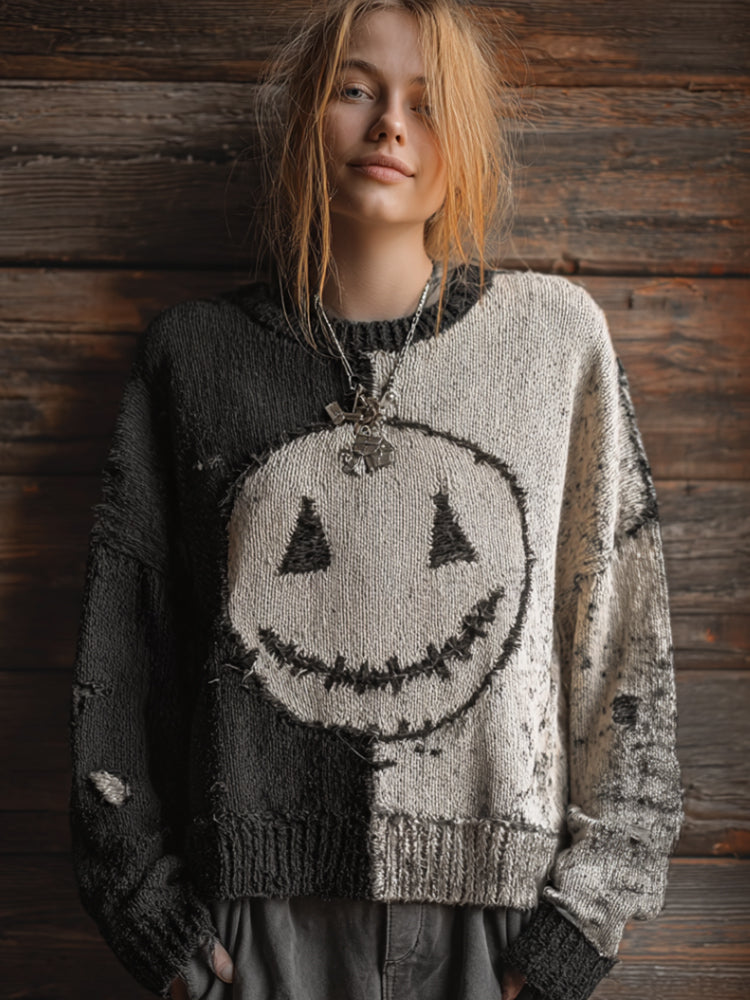 Classic Vintage Sweater with a Flattering Fit