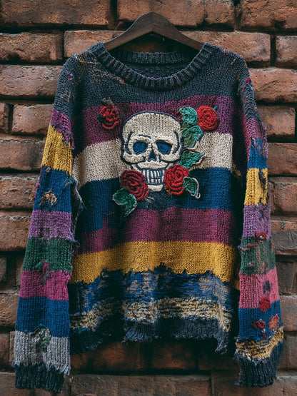 Casually Elegant Sweater with a Refined Edge