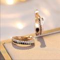 Celestial Radiance Charm Hoops