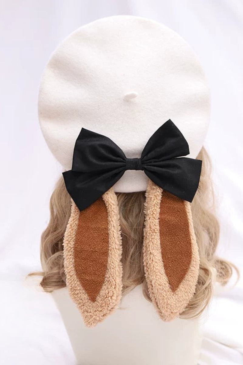 Sweet Maid Rabbit Beret