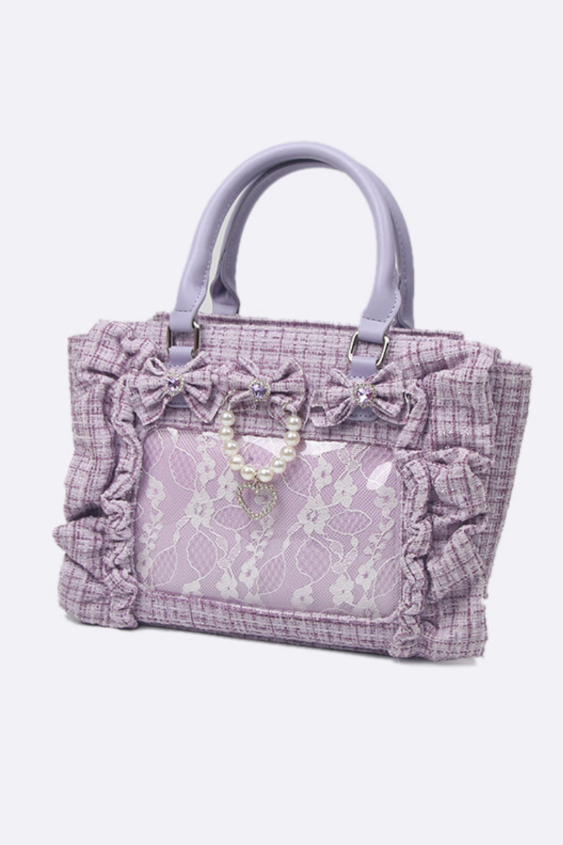 Frilled Sleeve Sweet Bag