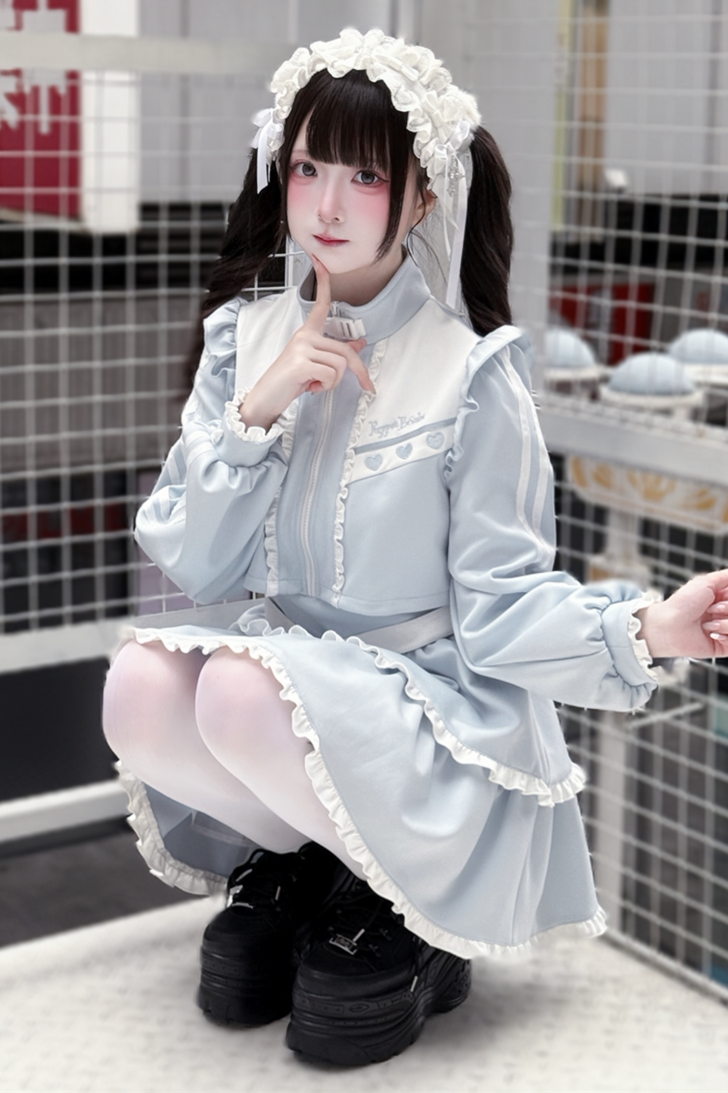 Aqua Dark Subculture Dress
