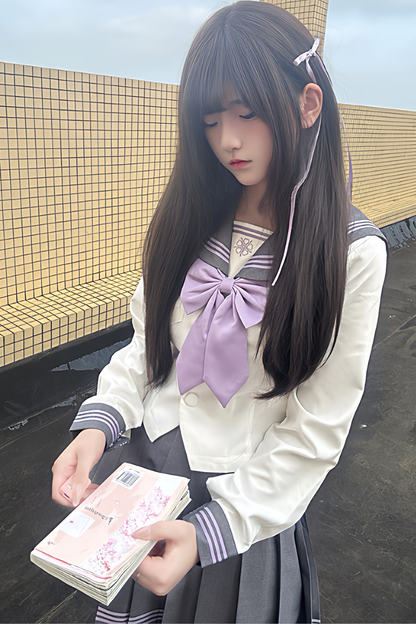 Star Mist Sailor Top + Skirt + Ribbon
