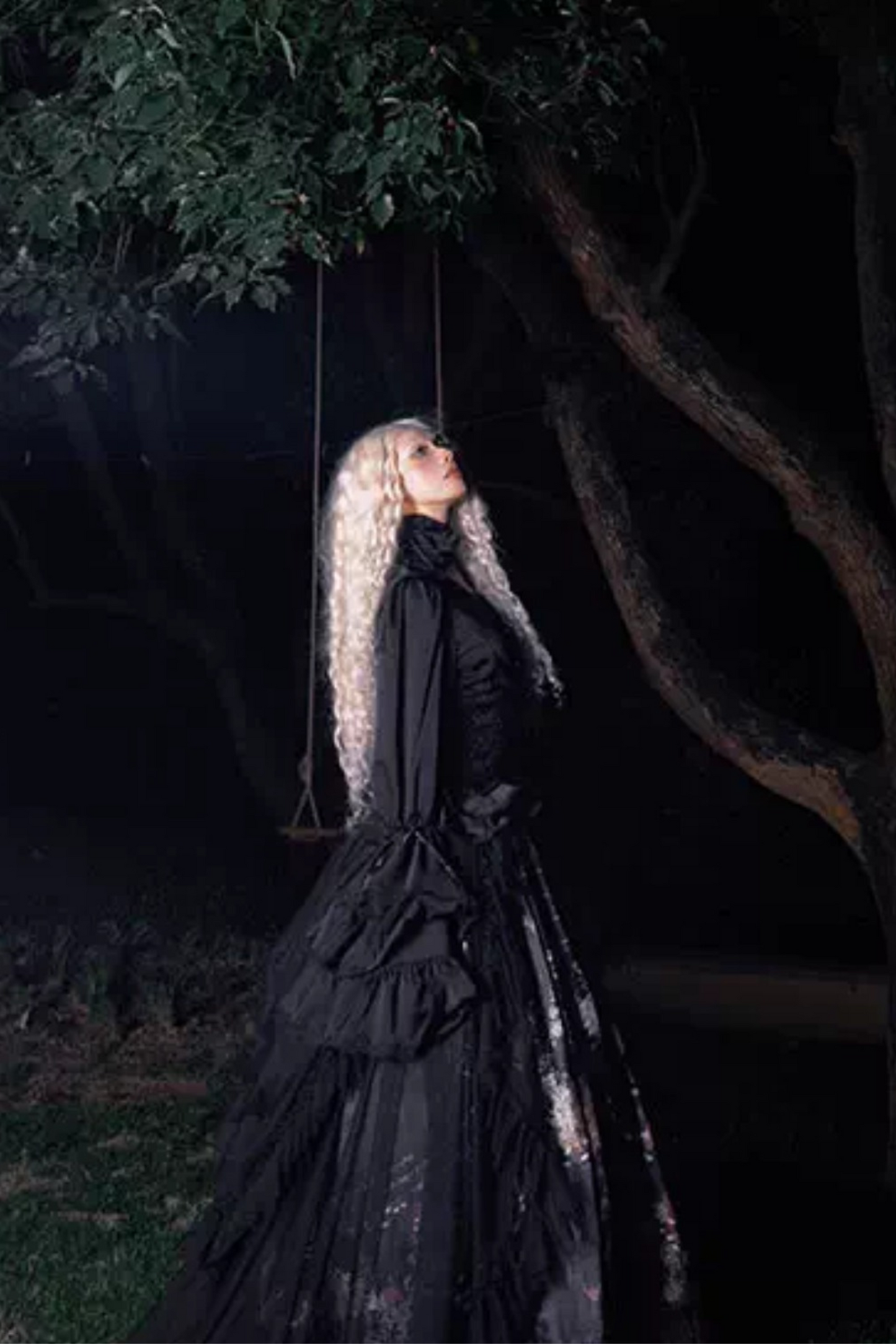 Cthulhu Gothic Dark Lolita Shirt + Skirt + Tail + Corset