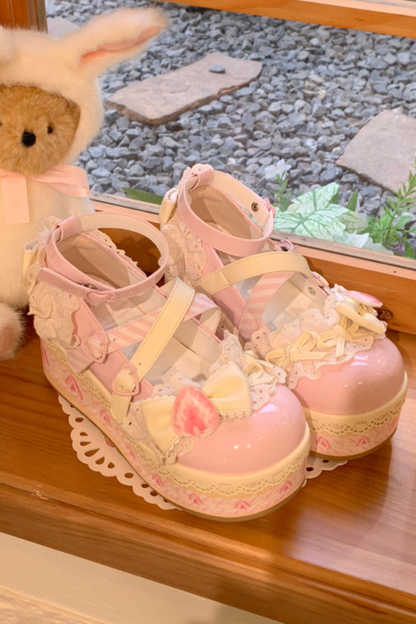 Strawberry Limited Lolita Shoes
