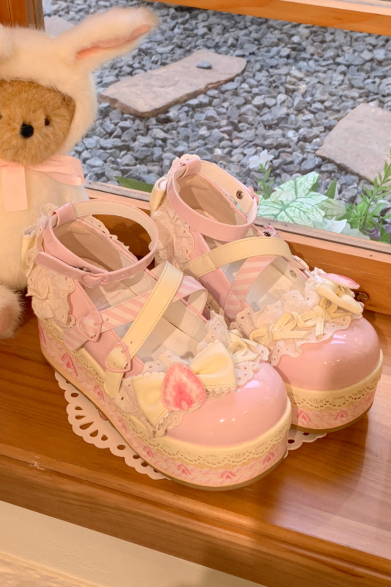 Strawberry Limited Lolita Shoes