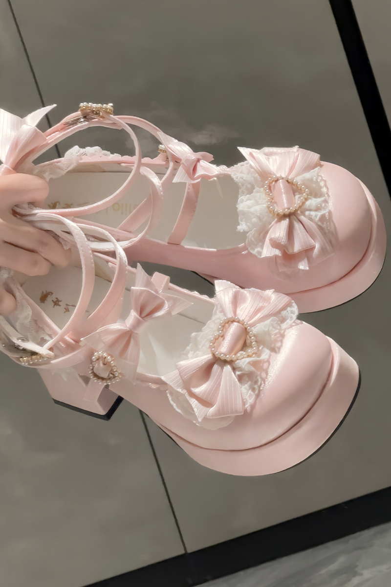 Ribbon Lolita Heels
