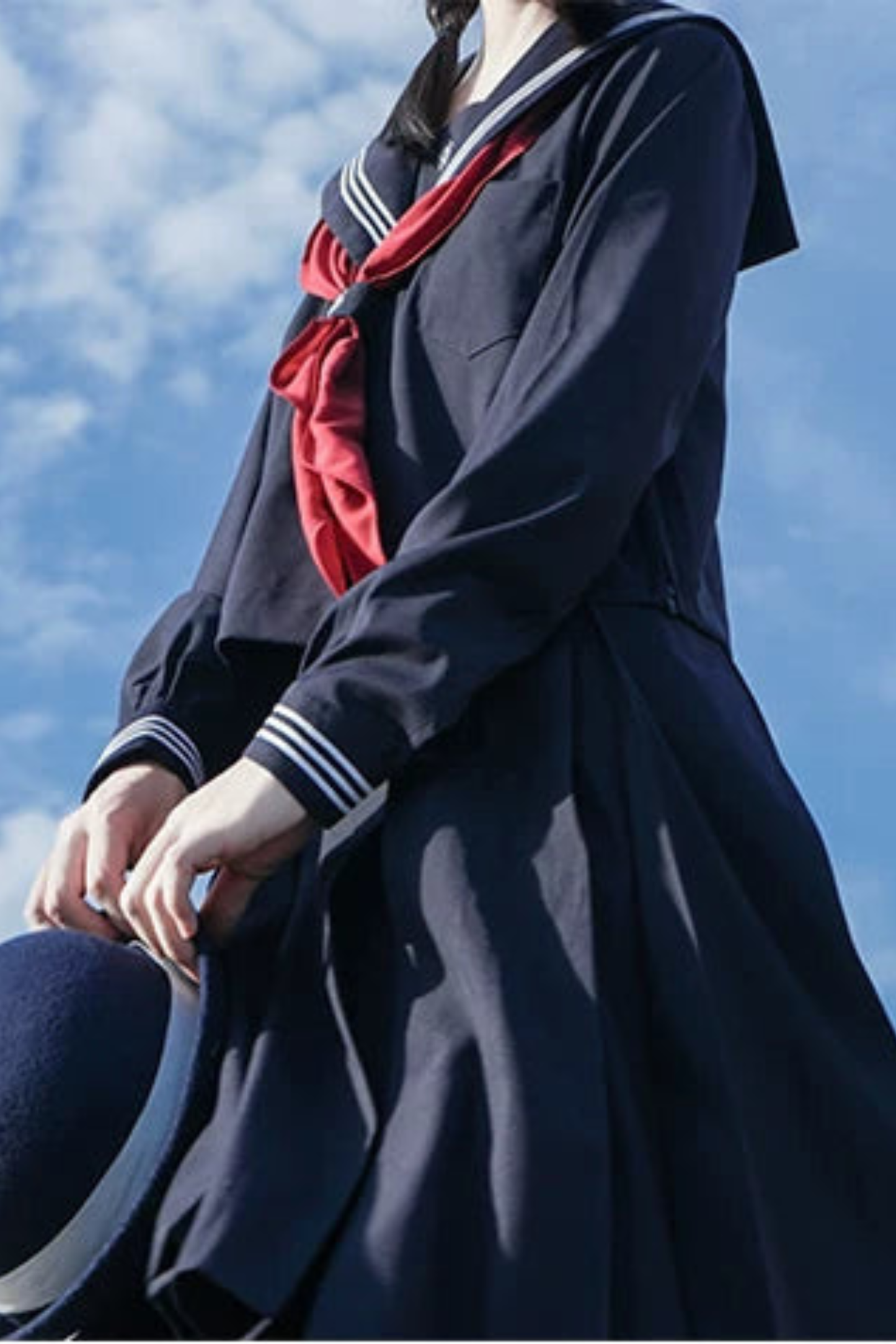 Sailor Top + Pleated Skirt