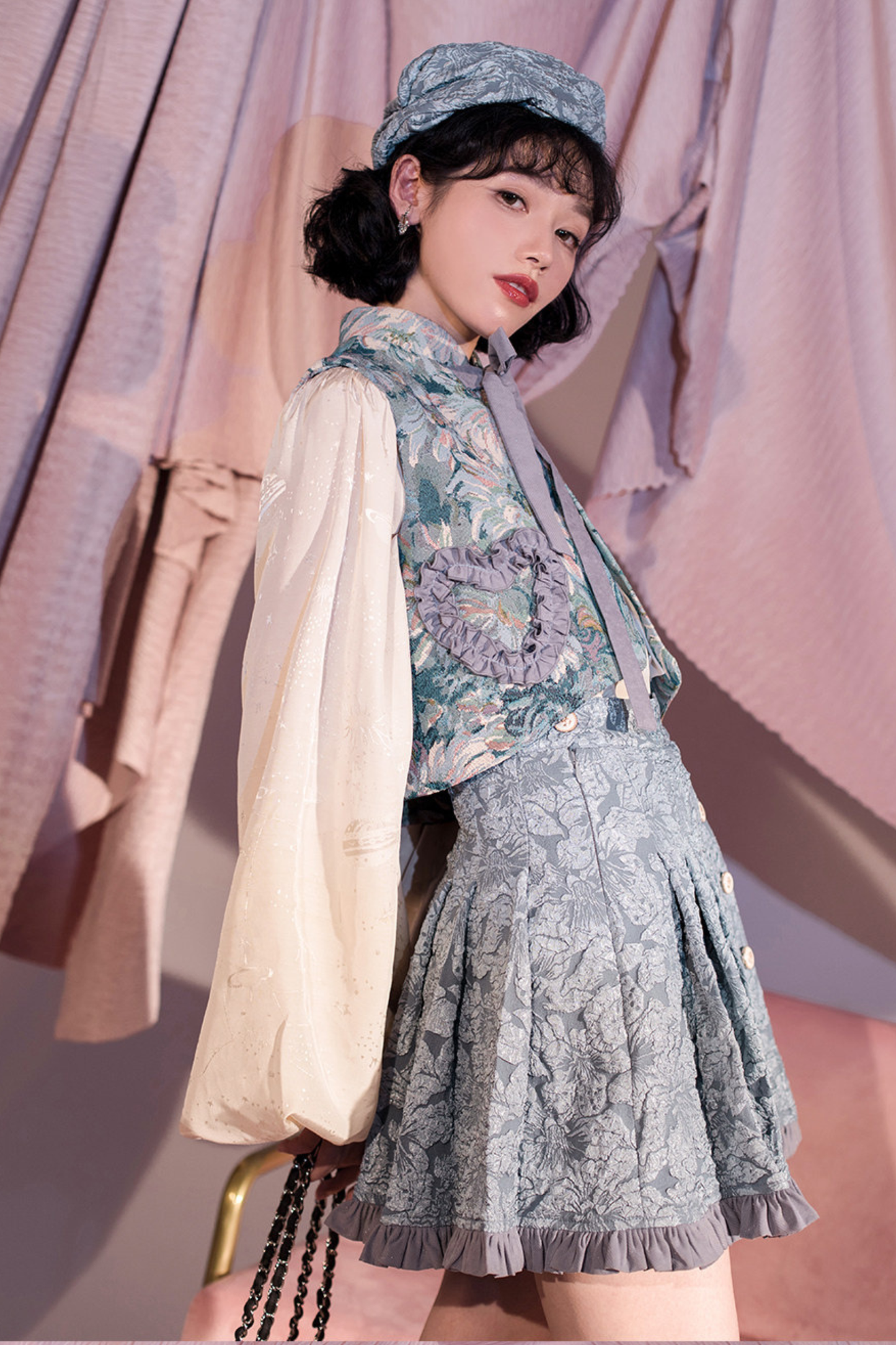 Golden Night Lolita Blouse