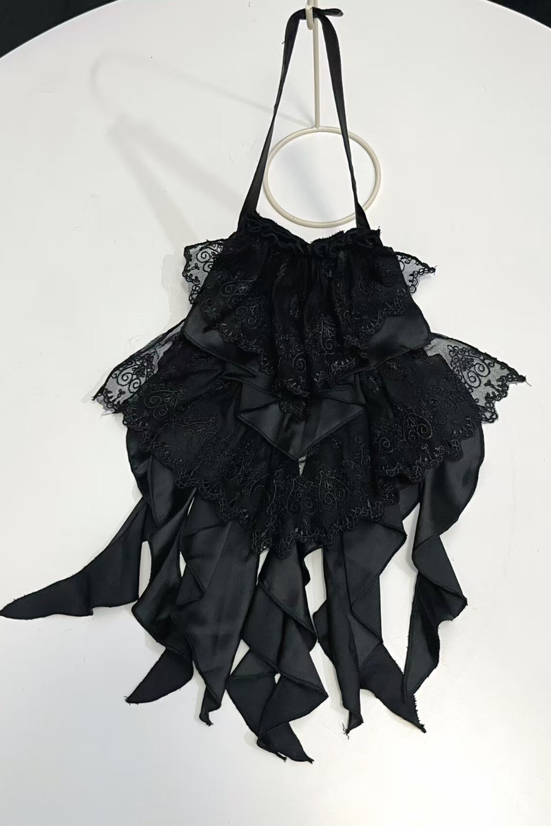 Trailing Shawl Prince Outfit Gothic Top