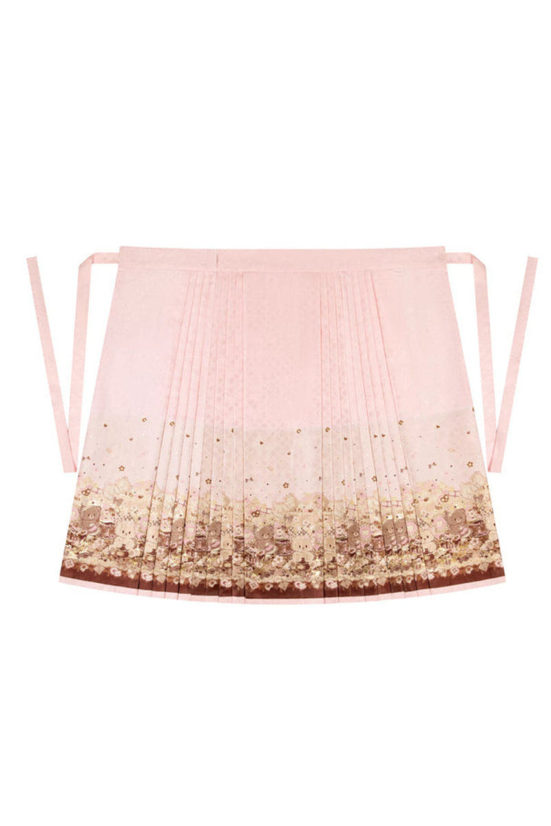 Little Bear Dessert House Dress + Skirt + Apron + Brooch + Overskirt