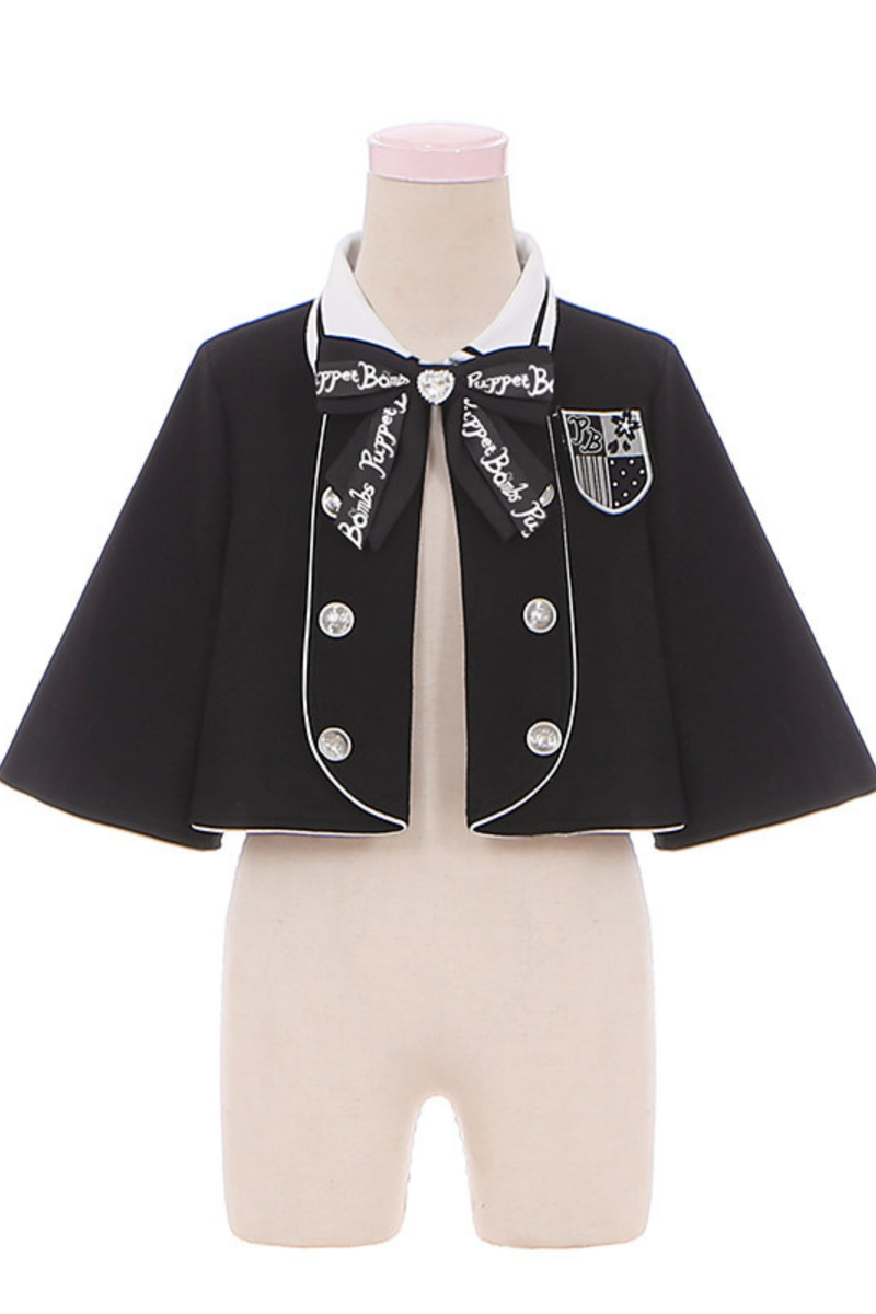 Detective Academy Plaid Dress + Pants + Cape