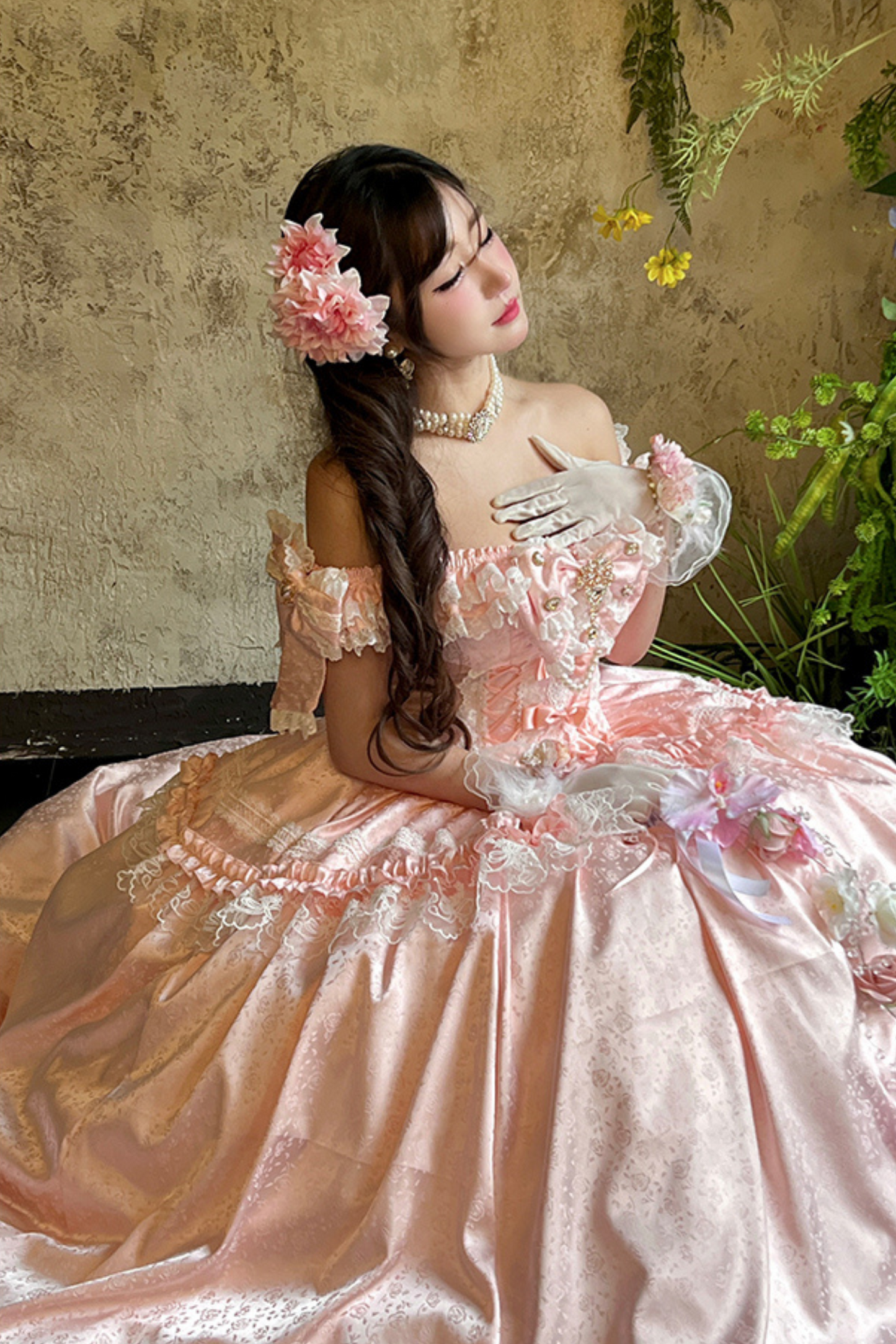 Off-shoulder Sweet Clara Lolita Dress