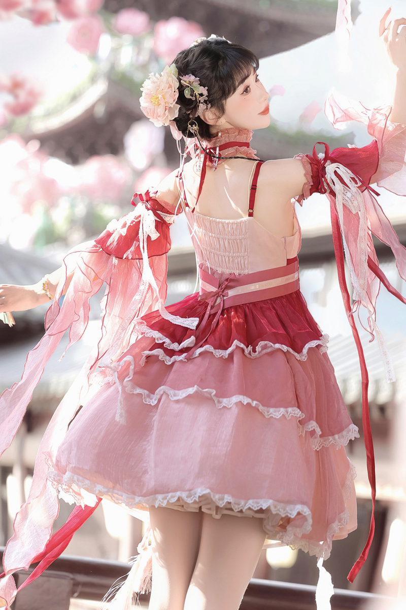 Pop Chinese-style Wing Lolita Dress