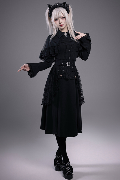 Lace Gothic Shirt + Skirt