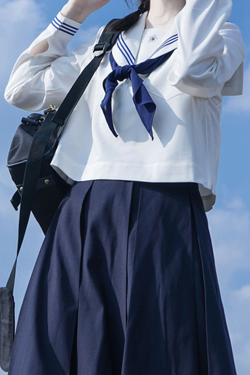Cryseler Top + Skirt + Socks + Scarf + Scarf Clip
