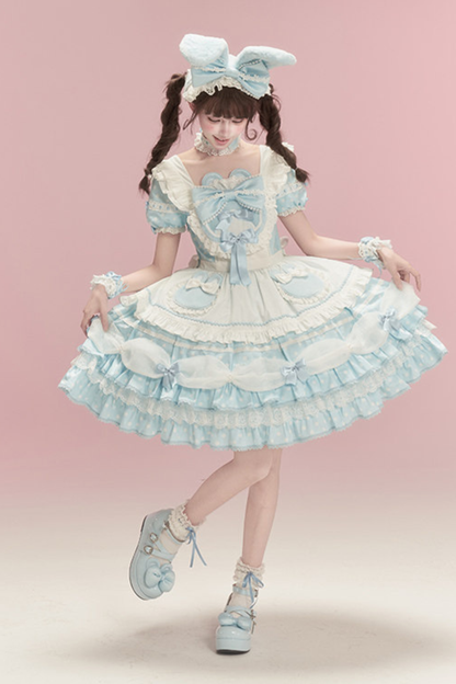 Sweet Lolita Cake Maid Dress