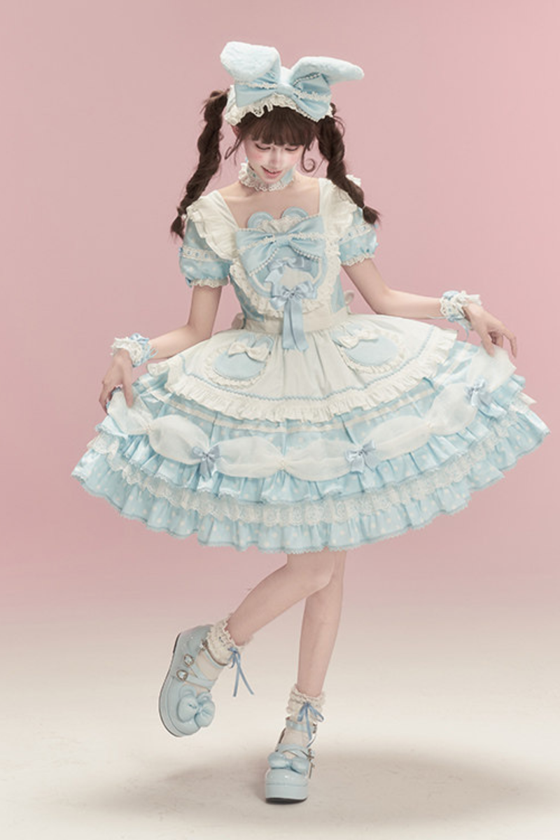 Sweet Lolita Cake Maid Dress