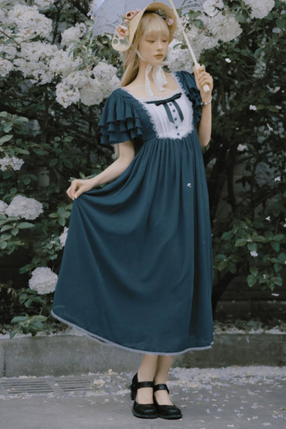 Retro Memory Flare Lolita Dress
