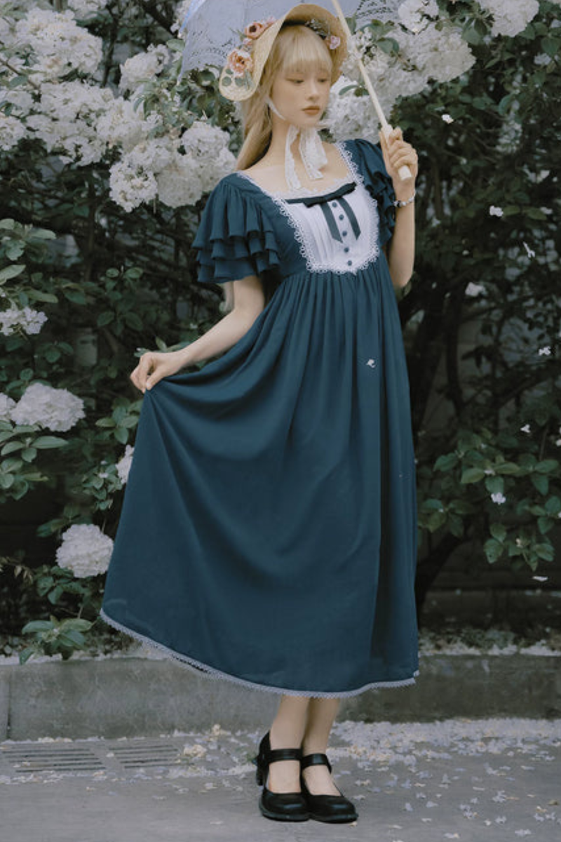 Retro Memory Flare Lolita Dress