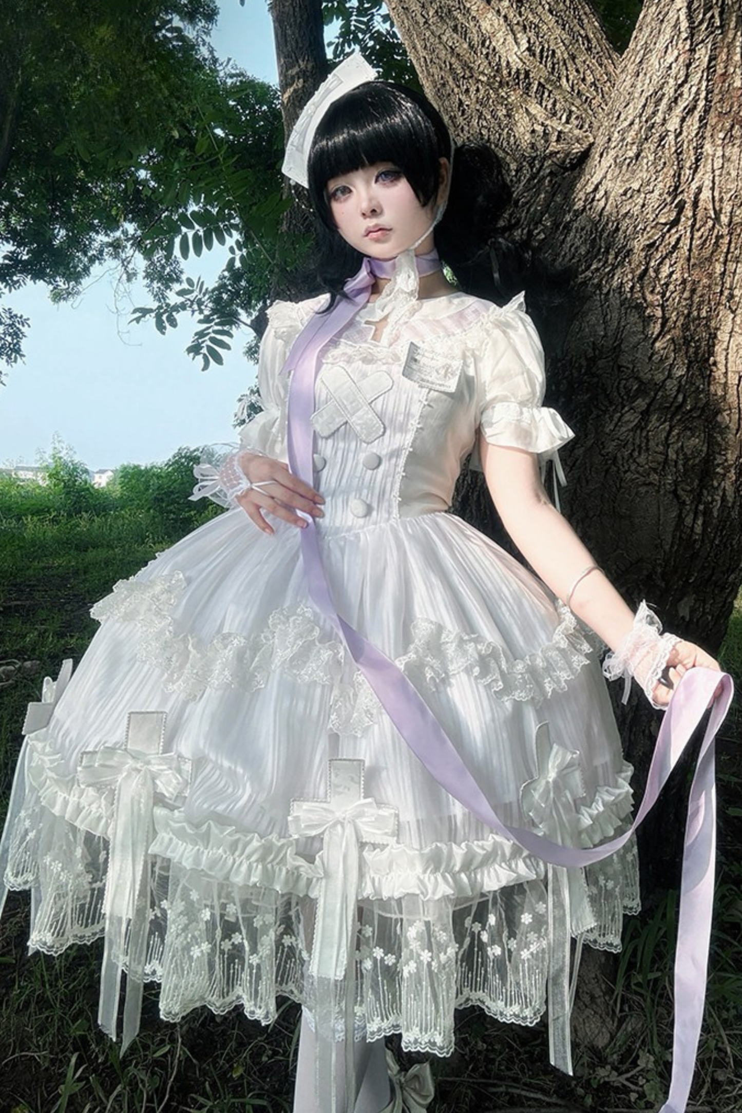 Angel Nurse Lolita Dress + Nurse Hat