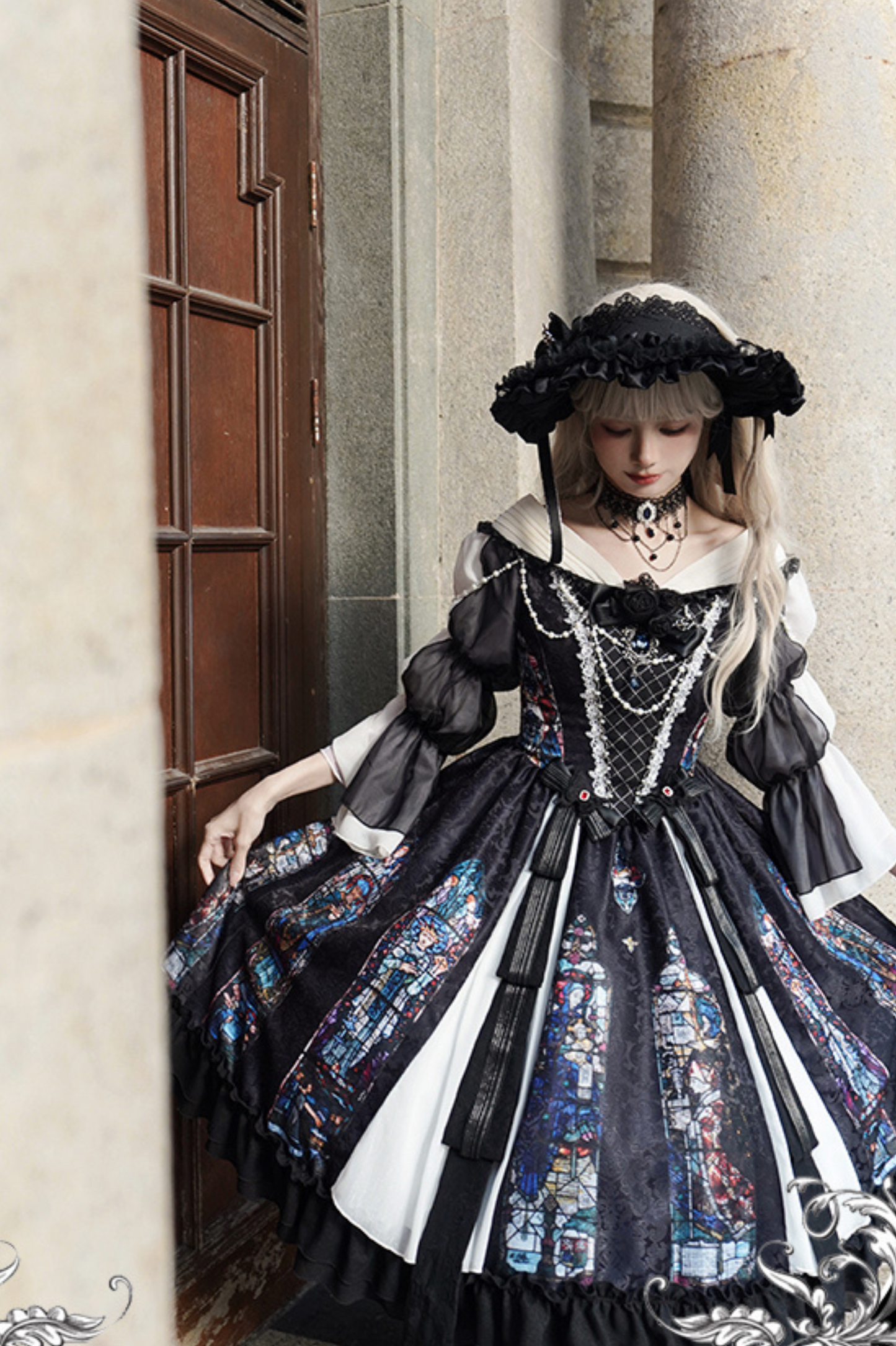 Classical Dark Gothic Lolita Dress