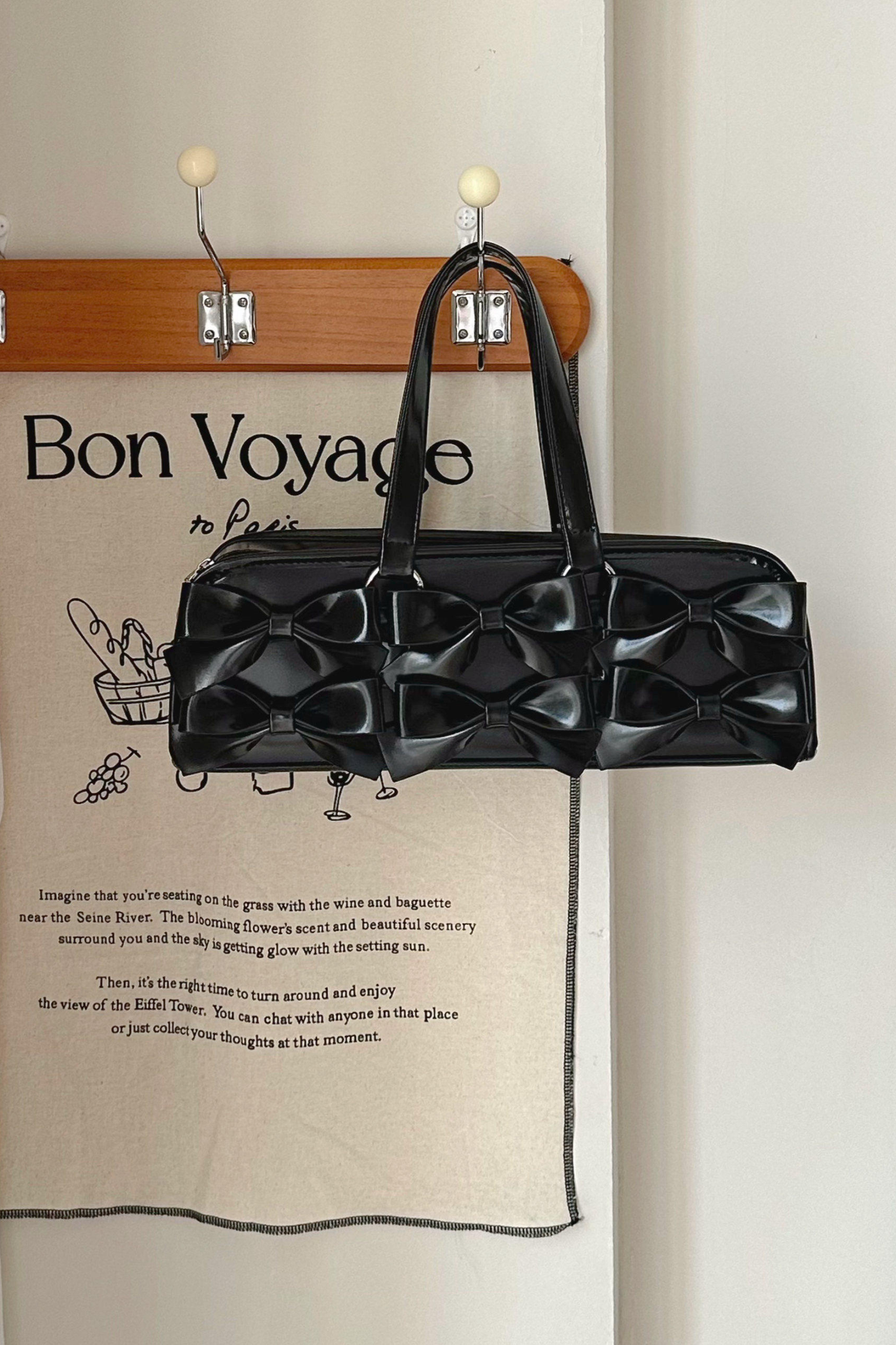 Sweet Dream Ribbon Baguette Bag