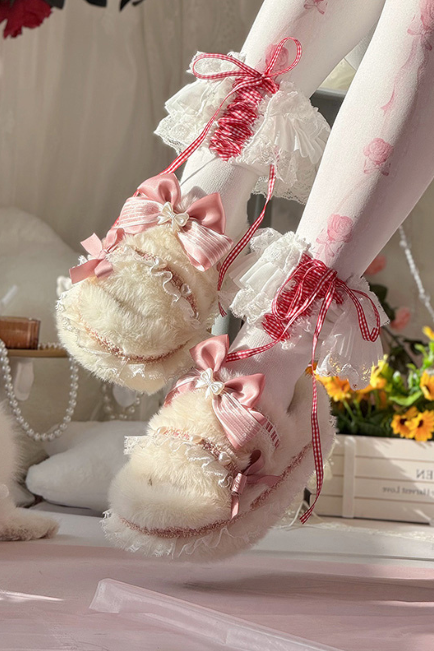 Multi-color Platform Slippers