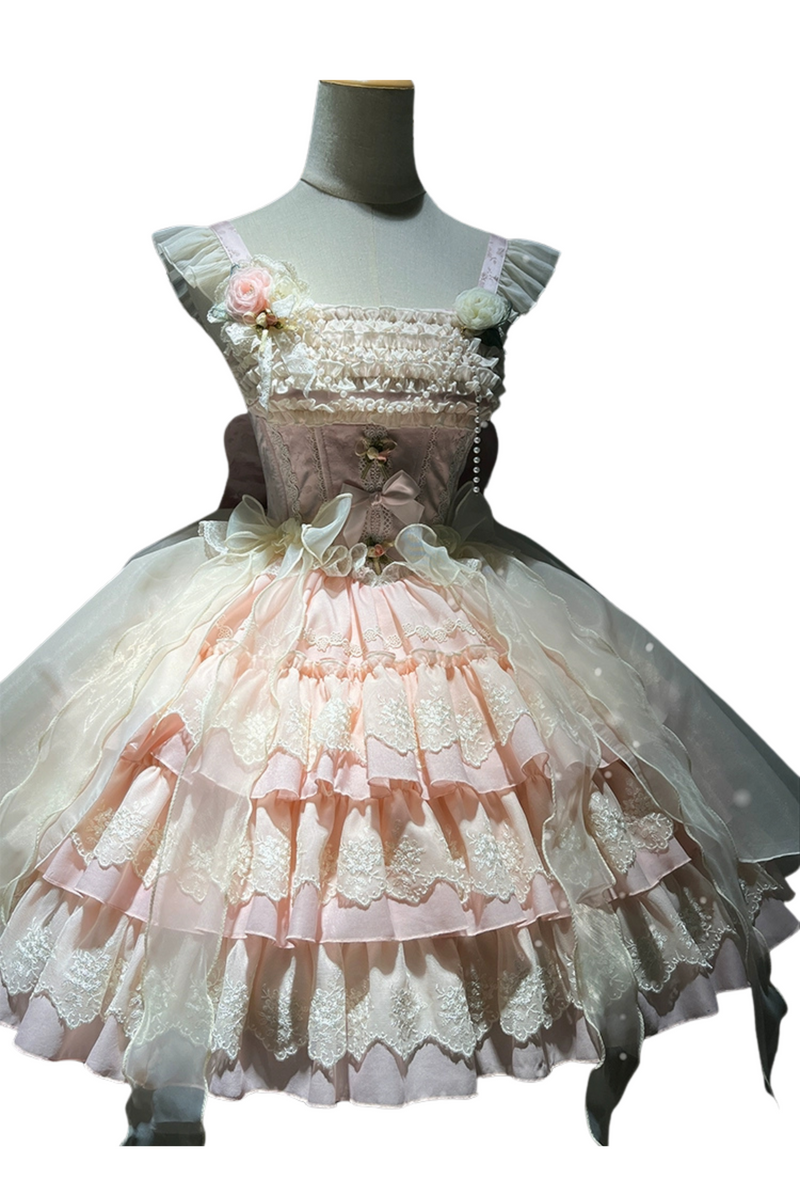[pre-order] Ballet Style Lolita Jumper Skirt