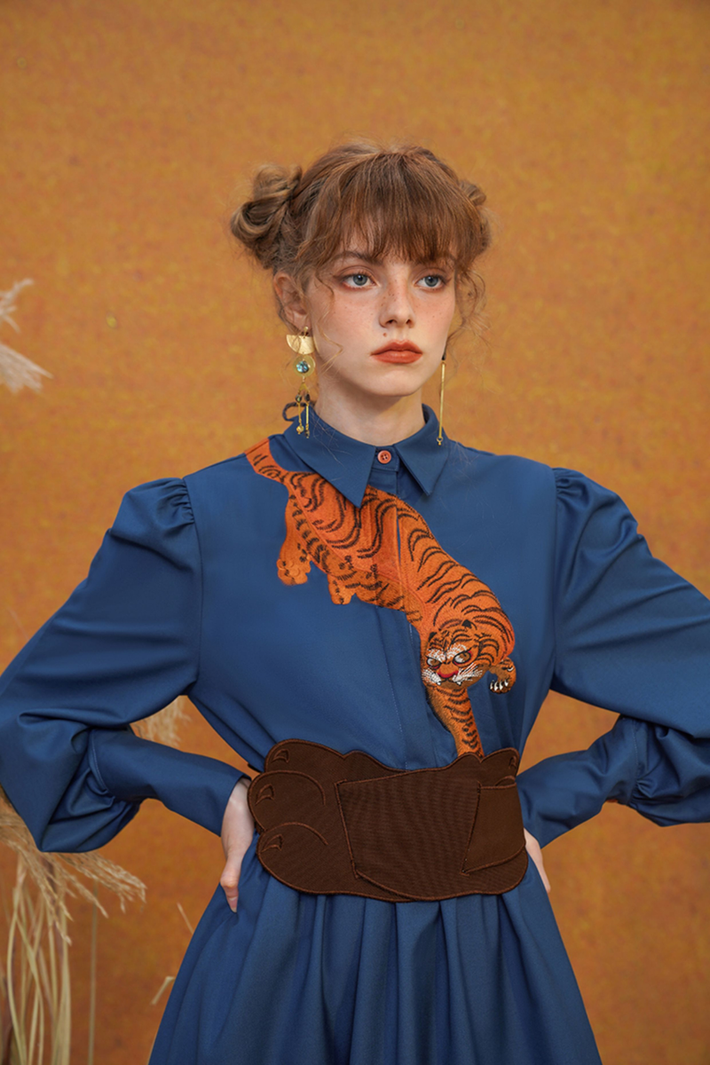 French Tiger Dress