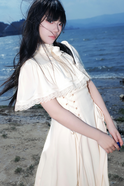 French Retro Lace Dress