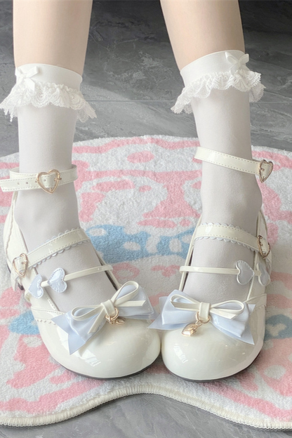 Biscuit Lolita Heel Round Toe Shoes