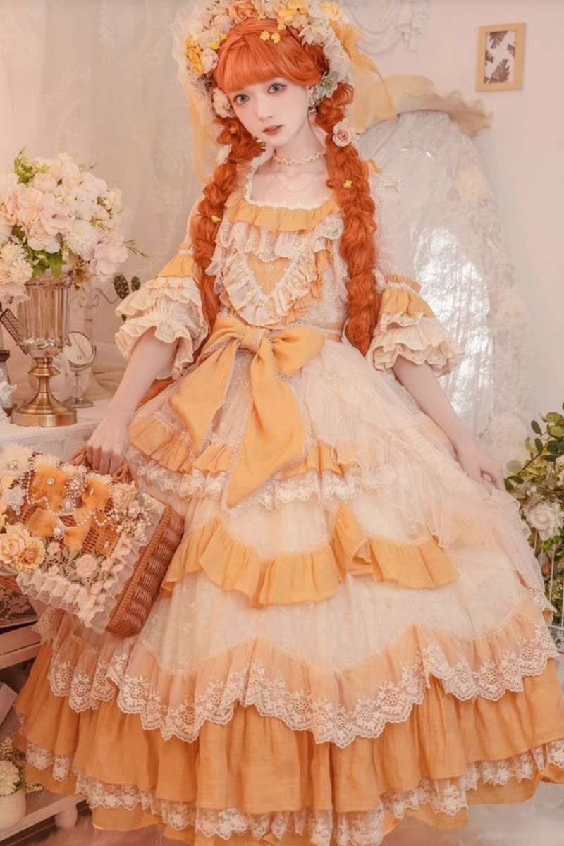Retro Wedding Girly Lolita Dress