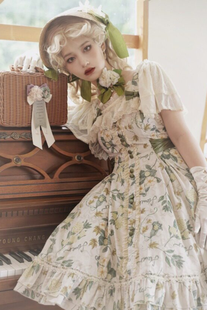 Camellia Moon River Jumper Skirt