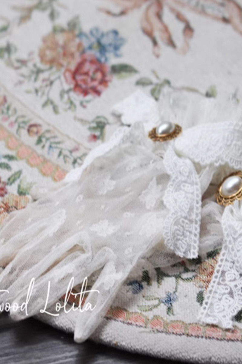Jewel Rose Flower Marriage Lolita Set