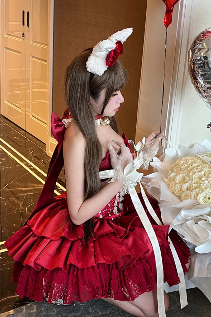 Holiday Lover Princess Dress + Snow Tail + Bell
