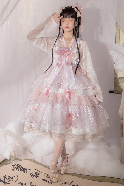 Sakura Sweet Chinese-style Lolita Dress