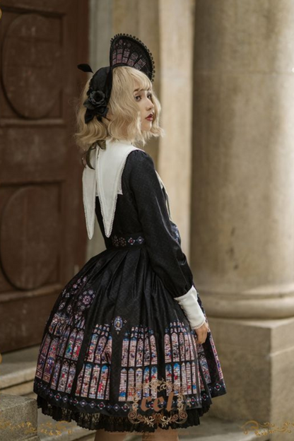 Window Retro Doll Lolita Dress