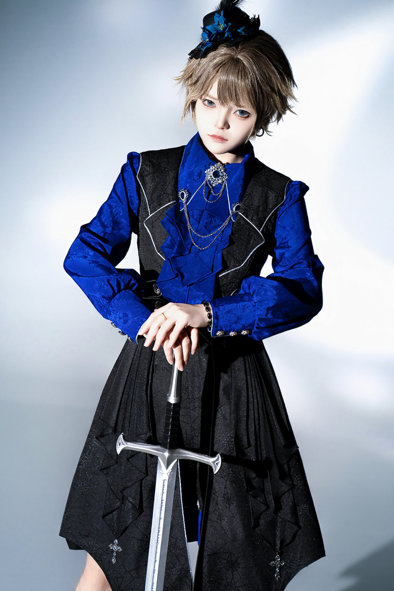Moonlit Night Shirt + Vest + Shorts