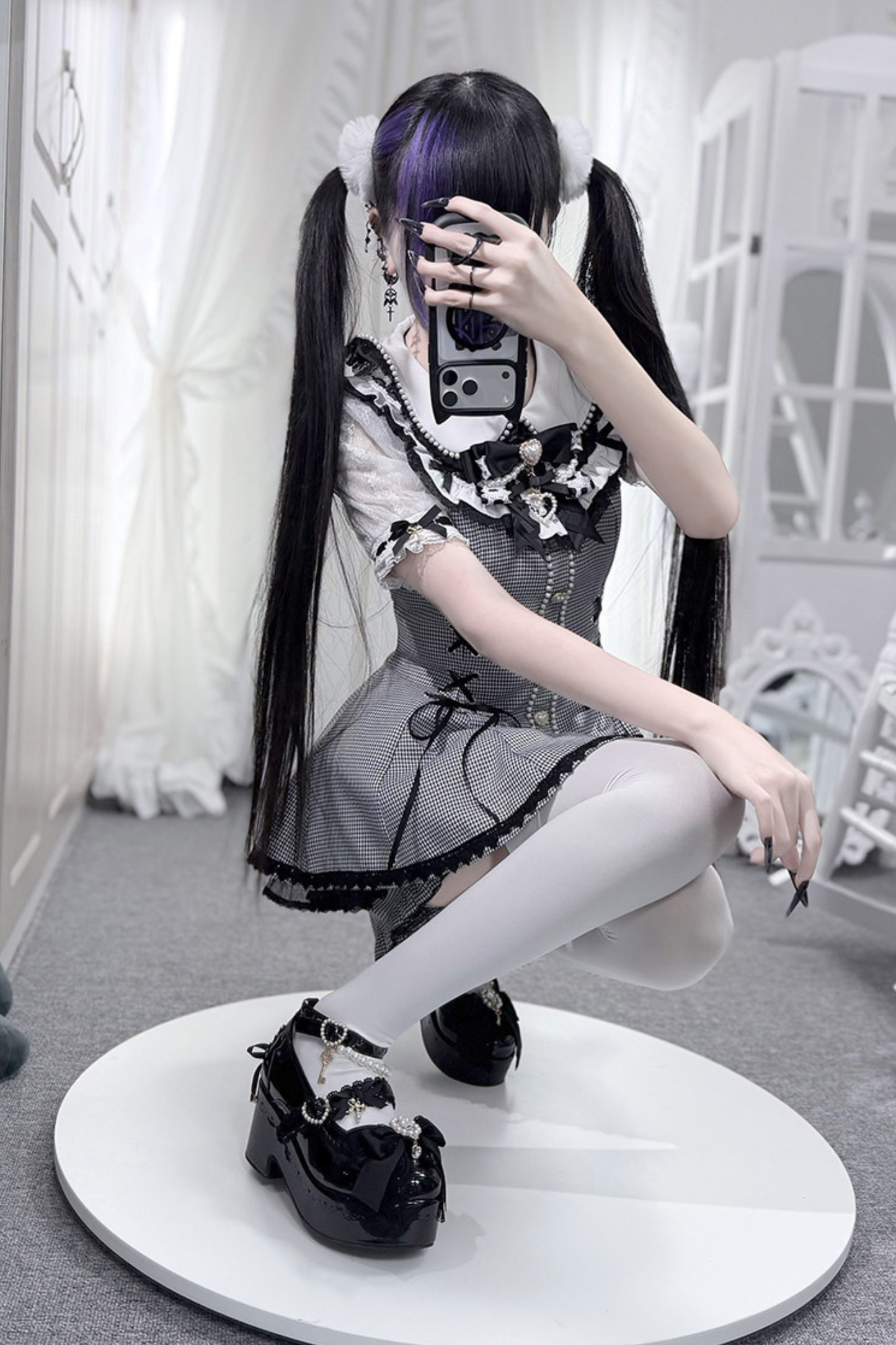 Sweet Girly Lace-up Shoes