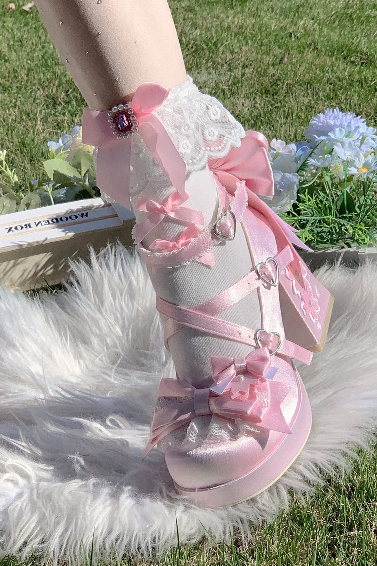 Dreamland Ribbon Lolita Shoes