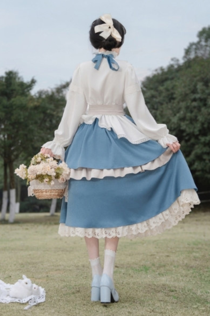 Retro Shirt + Half Skirt
